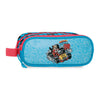 Neceser azul de Mickey Disney High Speed con coche de carreras