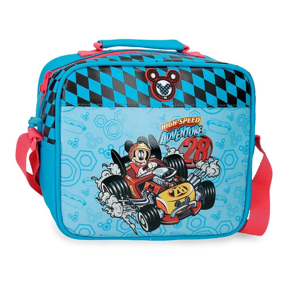 Neceser Mickey Disney High Speed turquesa adaptable a carro