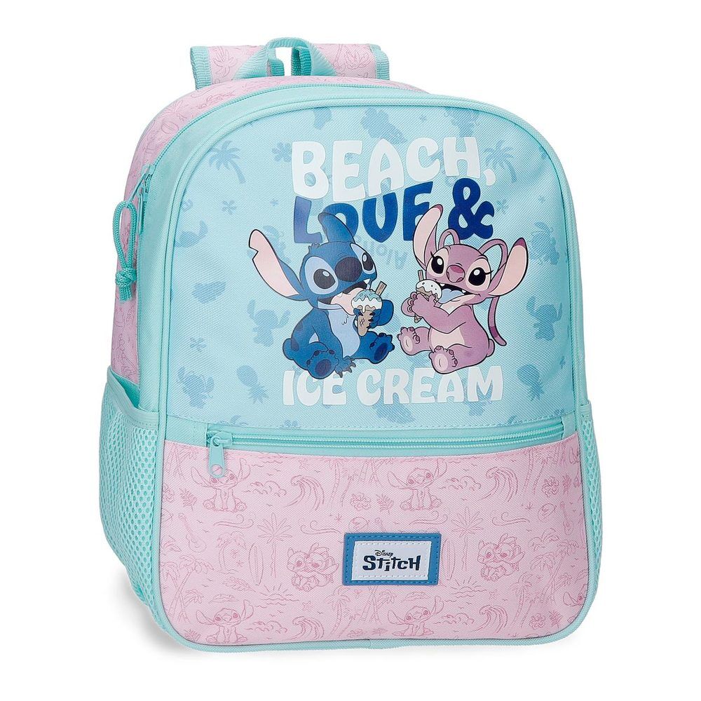 Mochila turquesa y rosa de Stitch Disney Beach & Love