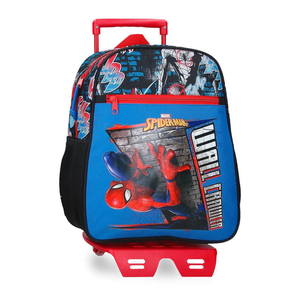 Trolley escolar Spider-Man Wall Crawler Marvel con ruedas