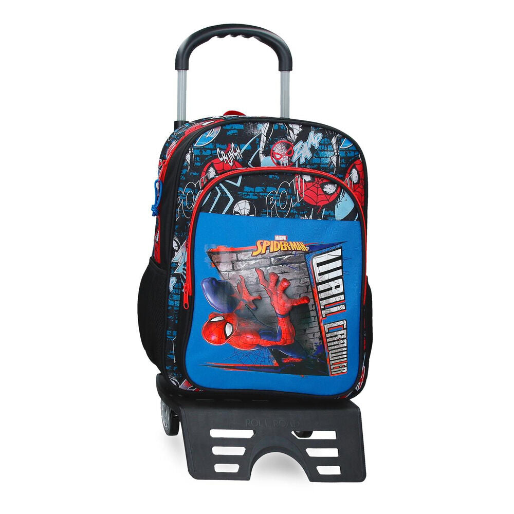 Trolley escolar Spider-Man Marvel Wall Crawler con ruedas