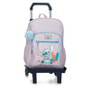 Trolley escolar Stitch Disney From Hawaii lila con ruedas