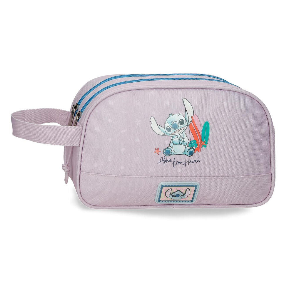Neceser lila Disney Stitch From Hawaii adaptable a carro