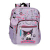 Mochila lila Retropop de Kuromi de 38 cm