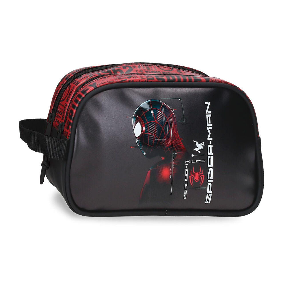 Neceser Spider-Man Marvel negro y rojo adaptable a carro