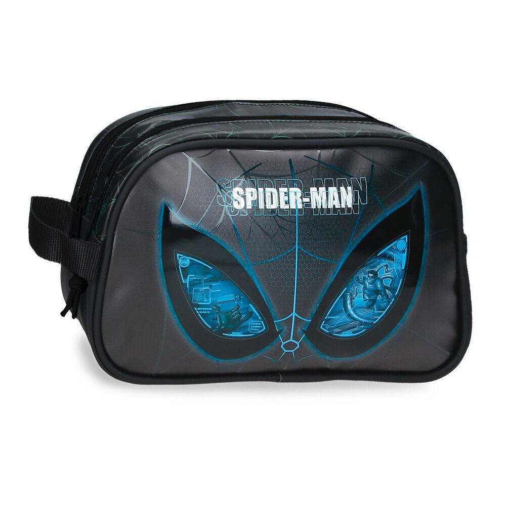 Neceser negro de Spider-Man Marvel adaptable a carro