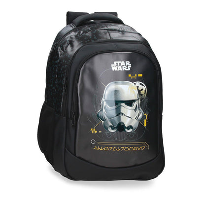 Mochila negra Star Wars con diseño de Stormtrooper