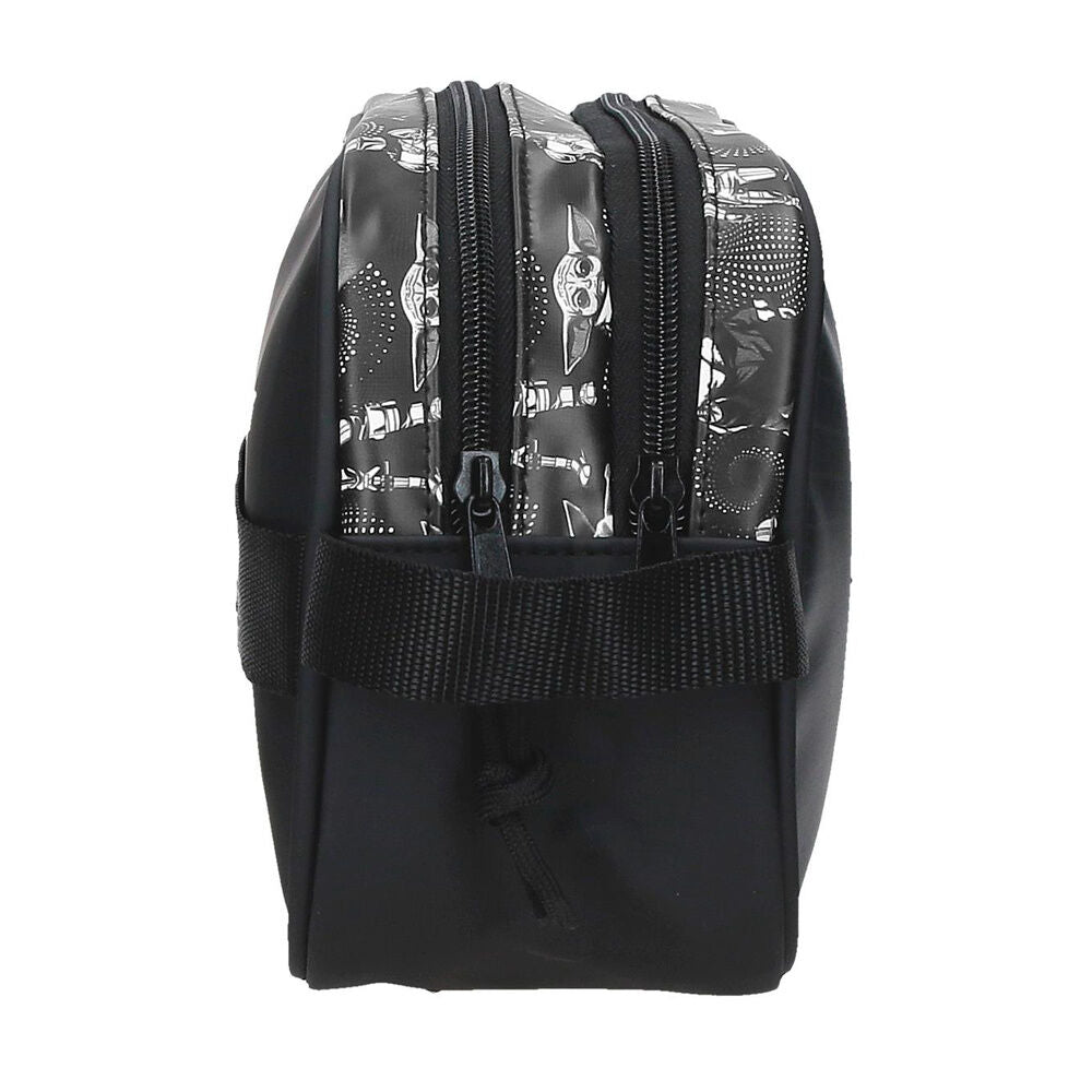 Neceser negro de Star Wars Mandalorian con Grogu adaptable a carro - 2