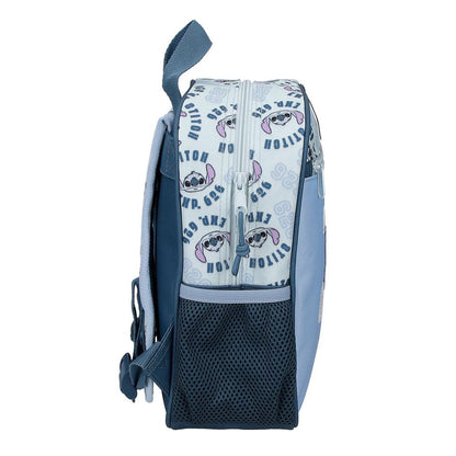Mochila azul Keep Going de Stitch Disney adaptable a carro - 2