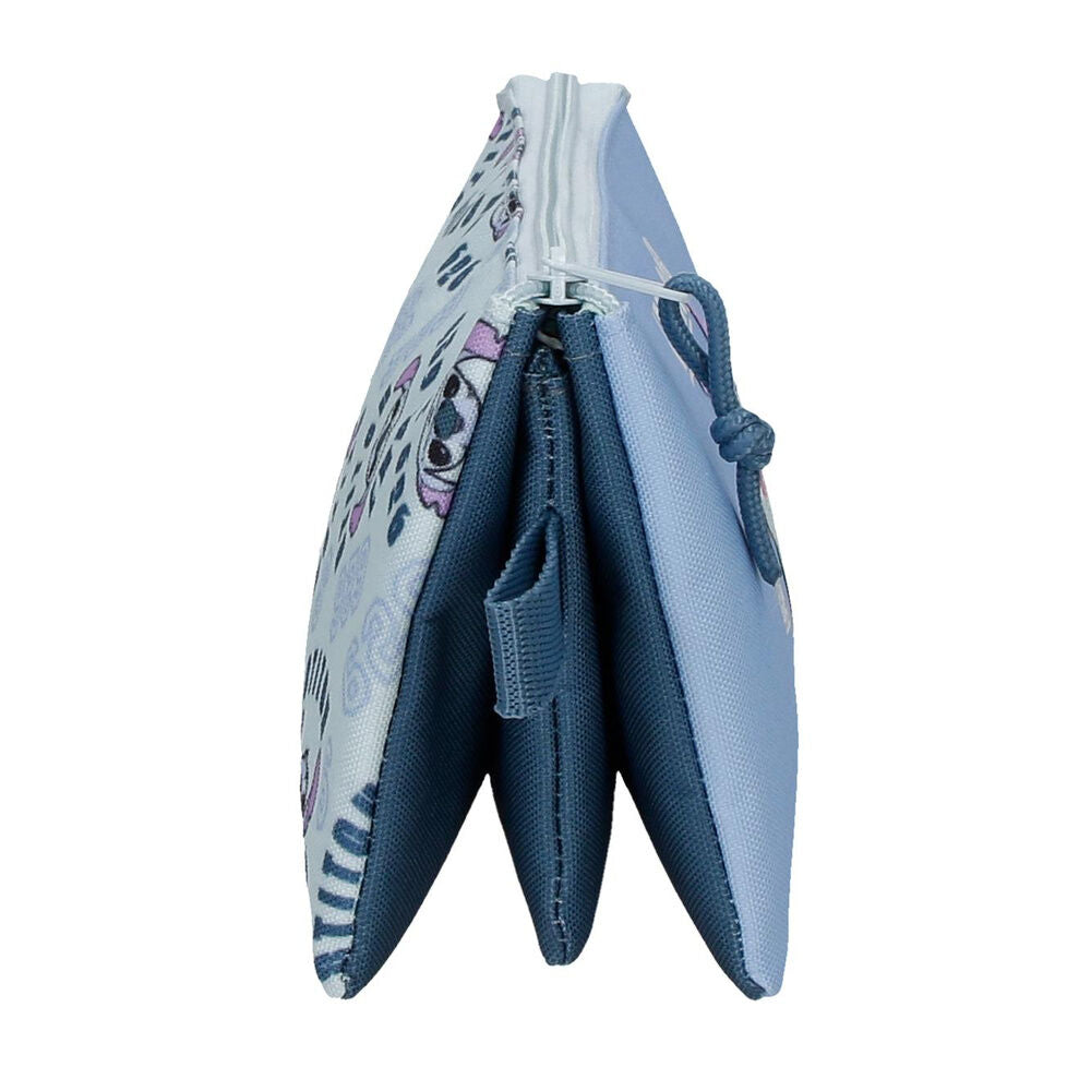Neceser azul claro Disney Stitch Keep Going con cremallera - 2
