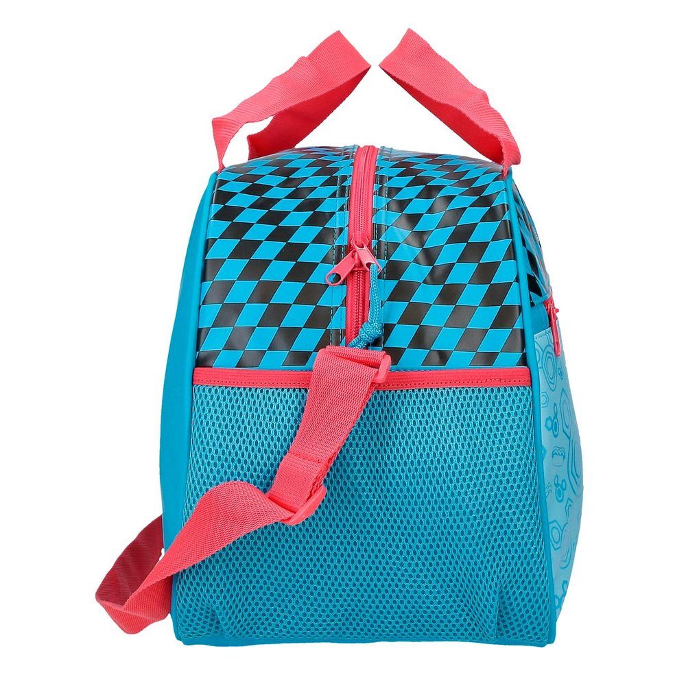 Bolsa de viaje Mickey Disney High Speed azul y roja - 2