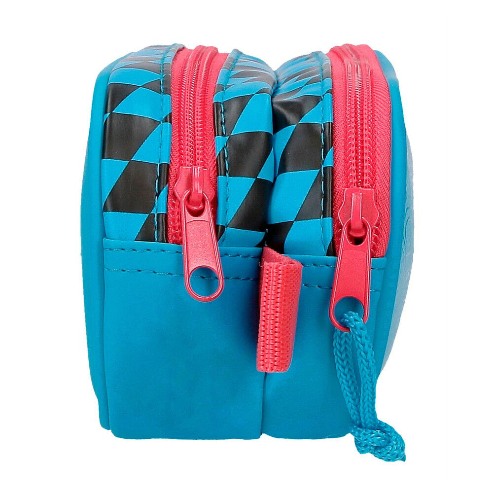 Neceser azul de Mickey Disney High Speed con coche de carreras - 2