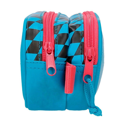 Neceser azul de Mickey Disney High Speed con coche de carreras - 2