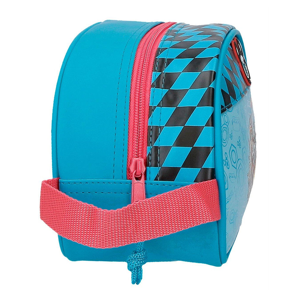 Neceser azul Mickey Disney High Speed con coche de carreras - 2