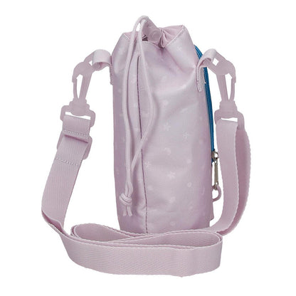 Bandolera rosa de Stitch Disney con diseño hawaiano y cremallera turquesa - 3