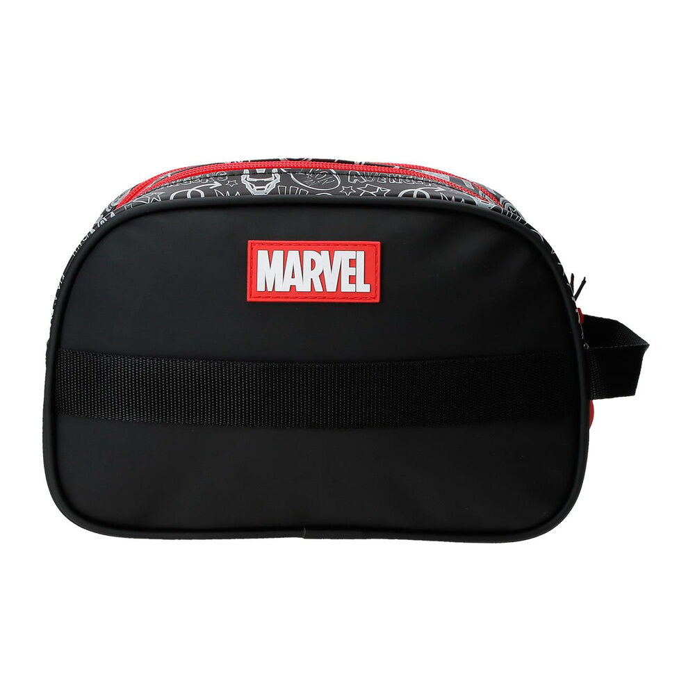 Neceser Avengers Marvel negro con estampado de superhéroes - 3