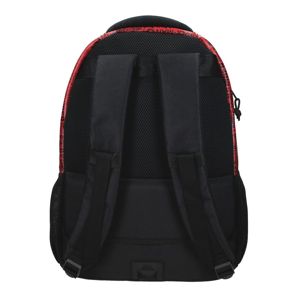 Mochila Spider-Man Marvel negra y roja de 46 cm - 3