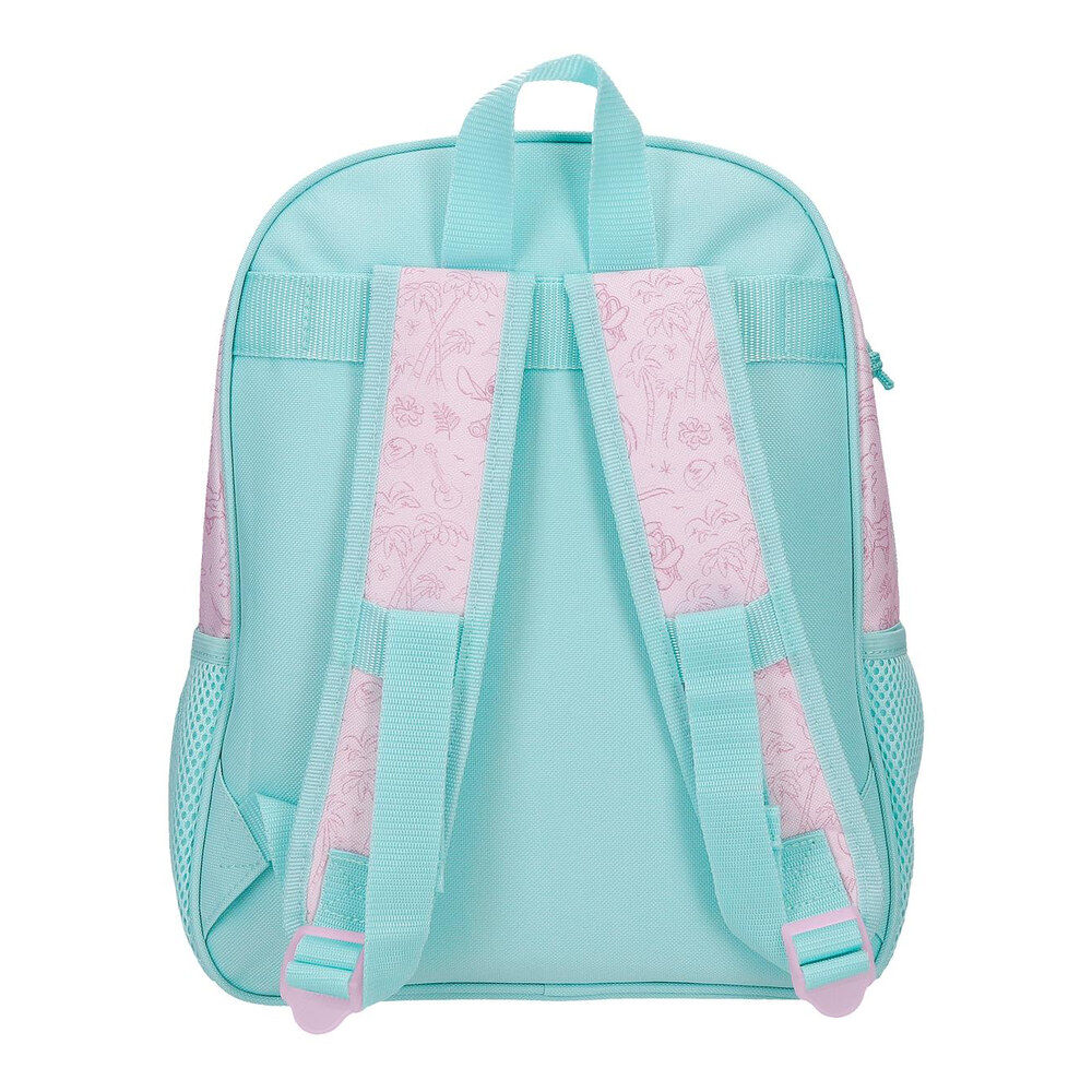 Mochila turquesa y rosa de Stitch Disney Beach & Love - 3