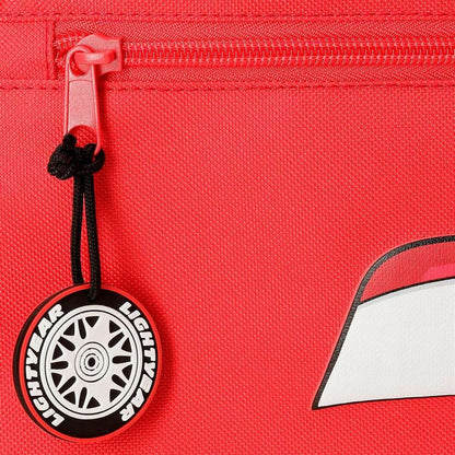 Bandolera roja de Cars Disney con diseño de Rayo McQueen - 3