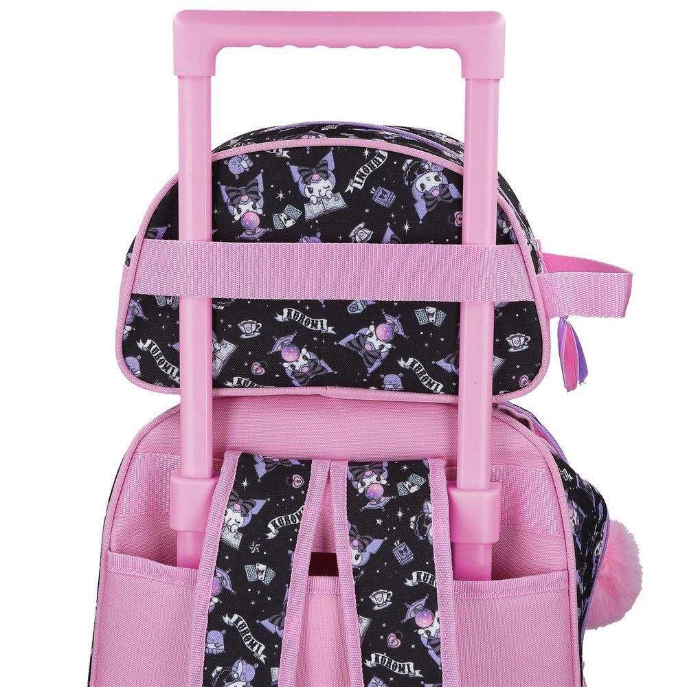 Neceser rosa y negro de Kuromi Hello Kitty adaptable a carro - 2