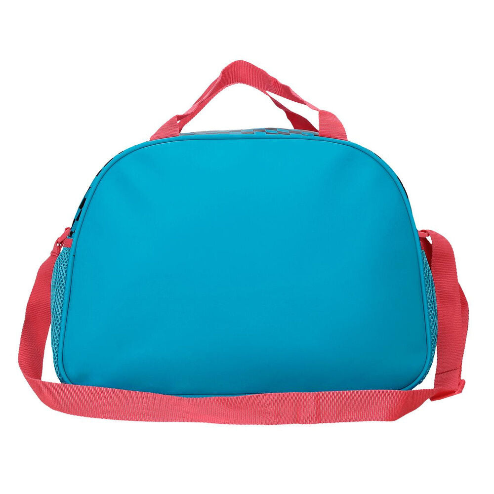 Bolsa de viaje Mickey Disney High Speed azul y roja - 3