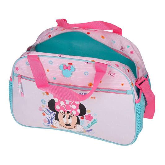 Bolsa de viaje rosa de Minnie Disney con bolsillos - 4