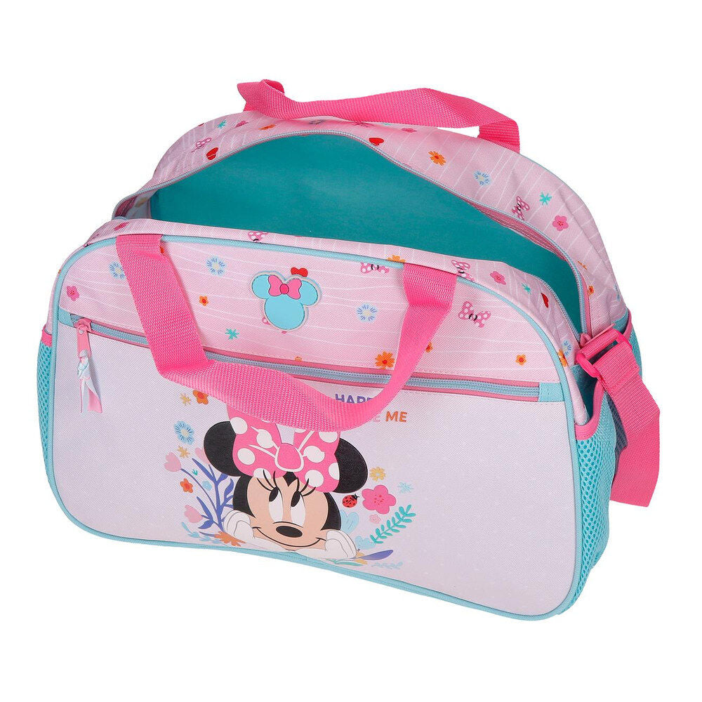 Bolsa de viaje rosa de Minnie Disney con bolsillos - 4