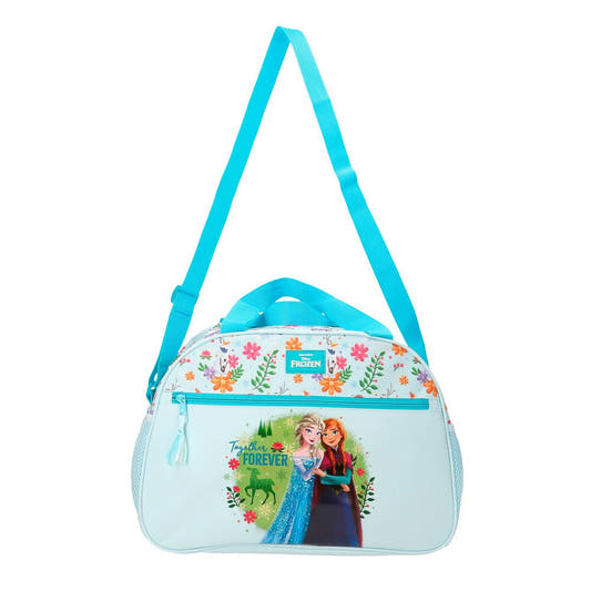 Bolsa de viaje Disney Frozen Forever azul con Elsa y Anna - 3