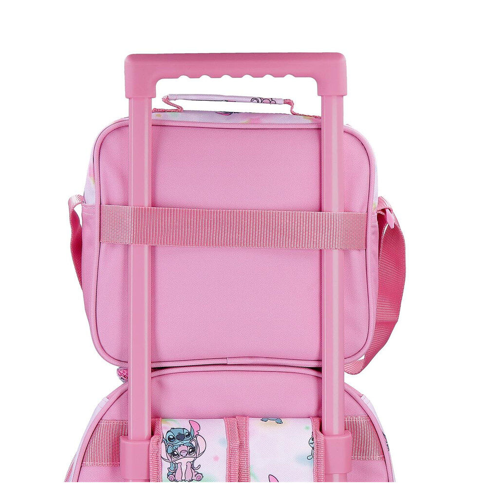 Neceser rosa Stitch Disney adaptable a carro - 2