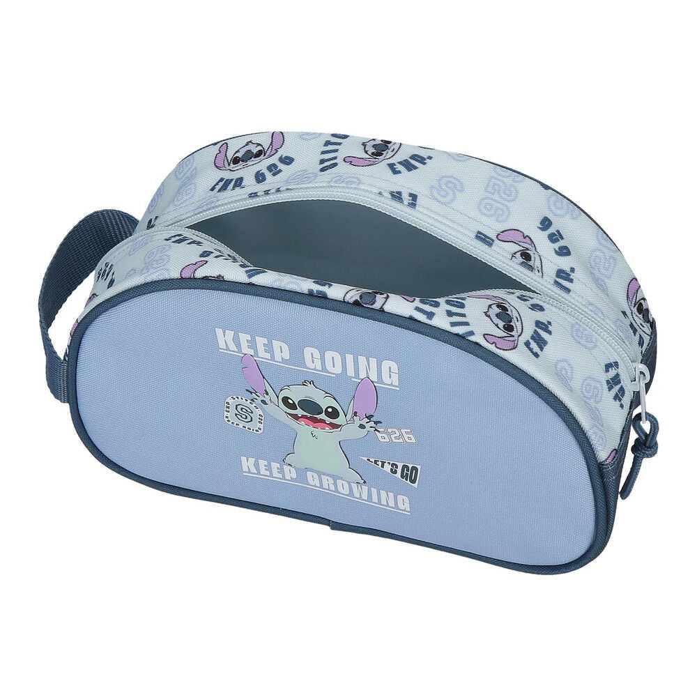 Neceser azul Disney Stitch Keep Going adaptable a carro - 4