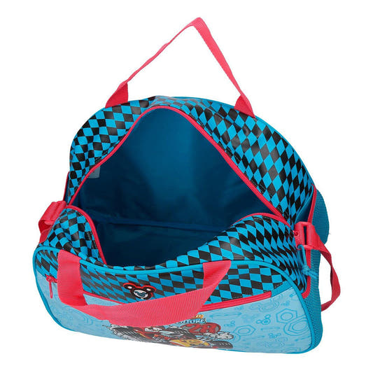 Bolsa de viaje Mickey Disney High Speed azul y roja - 4