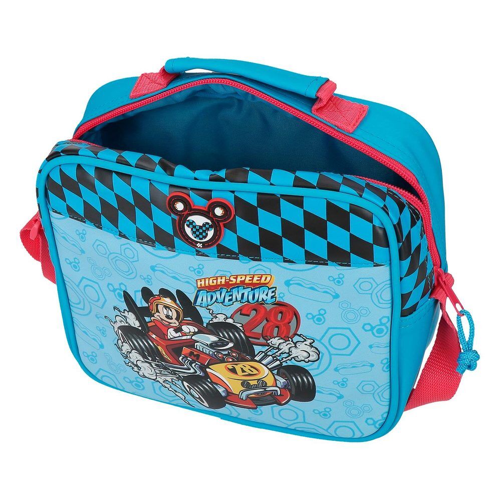 Neceser Mickey Disney High Speed turquesa adaptable a carro - 4