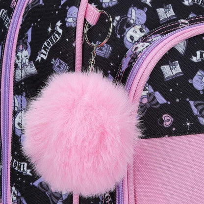 Mochila rosa Kuromi Fortune Telling adaptable a carro - 2