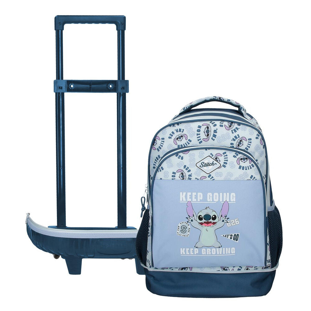 Trolley desmontable Stitch Disney Keep Going azul - 5
