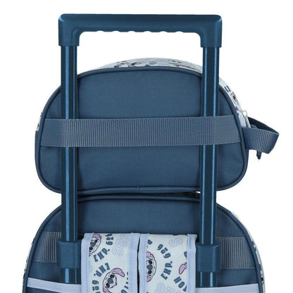 Neceser azul Disney Stitch Keep Going adaptable a carro - 5