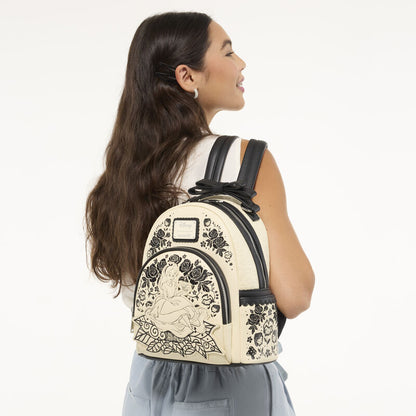 Mochila Loungefly floral de Alicia en el País de las Maravillas Disney - 5