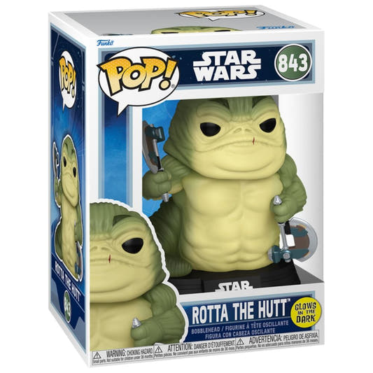 Figura Funko POP! de Rotta the Hutt con base de Star Wars - 2