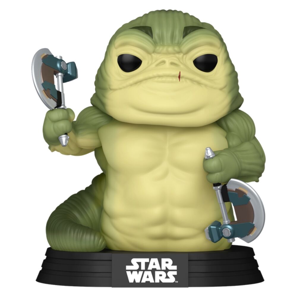 Figura Funko POP! de Rotta the Hutt con base de Star Wars