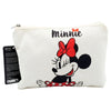 Neceser blanco de algodón con ilustración de Minnie Disney