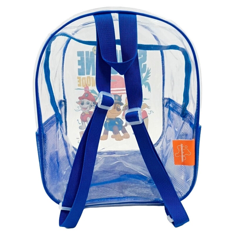 Mochila transparente azul de Paw Patrol con Chase, Marshall y Rubble - 4