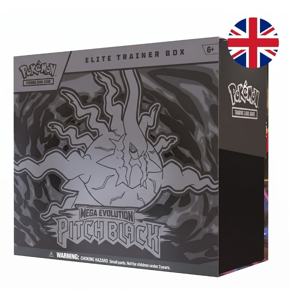 Elite Trainer Box Pokémon Mega Evolution Pitch Black en inglés