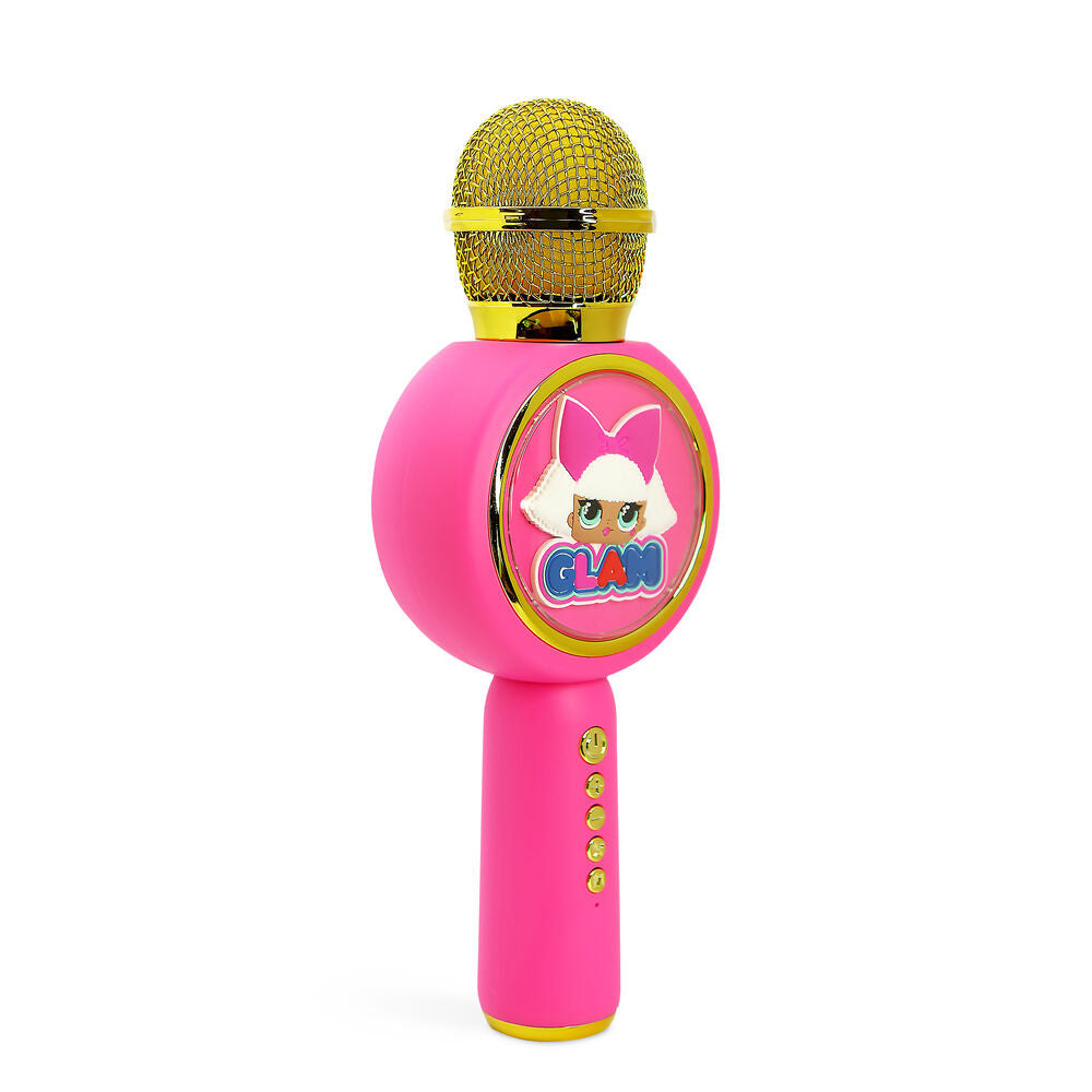 Micrófono inalámbrico rosa Glam L.O.L. Surprise con luces LED - 5