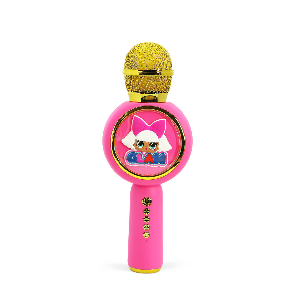 Micrófono inalámbrico rosa Glam L.O.L. Surprise con luces LED - 6