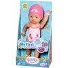 Muñeca Nadadora Baby Born de 30 cm con bañador y gorro