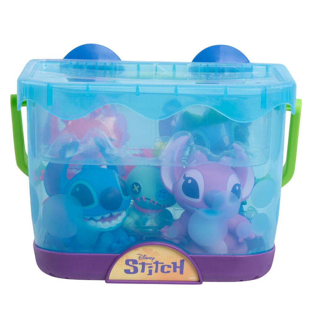 Set de cinco figuras de baño Stitch Disney de JUST PLAY - 7