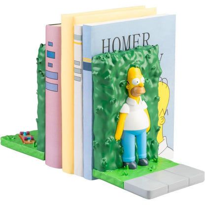 Sujetalibros de Homer de Los Simpson con escena verde y camino
