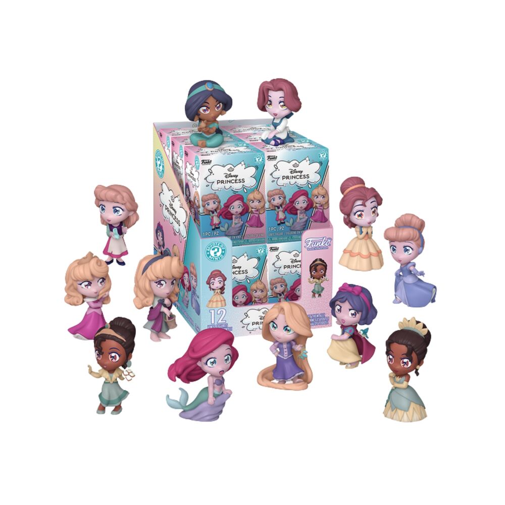 Figuras FUNKO Mystery Mini Disney Princess con estilo manga