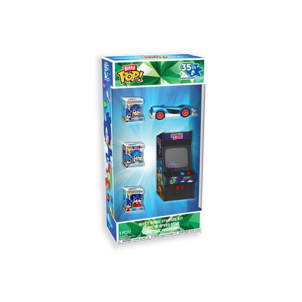 FUNKO Bitty POP! Sonic the Hedgehog Starter Pack con cinco piezas