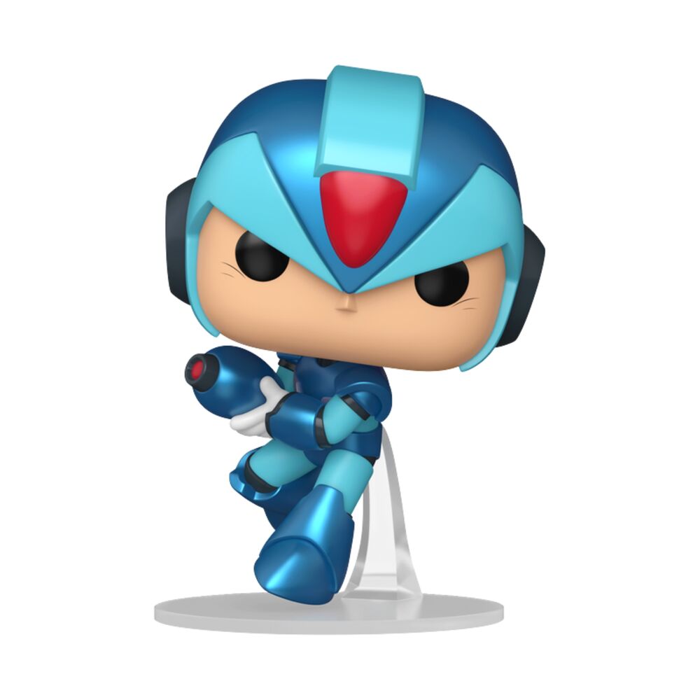 Figura FUNKO POP! de Mega Man X con cañón de brazo