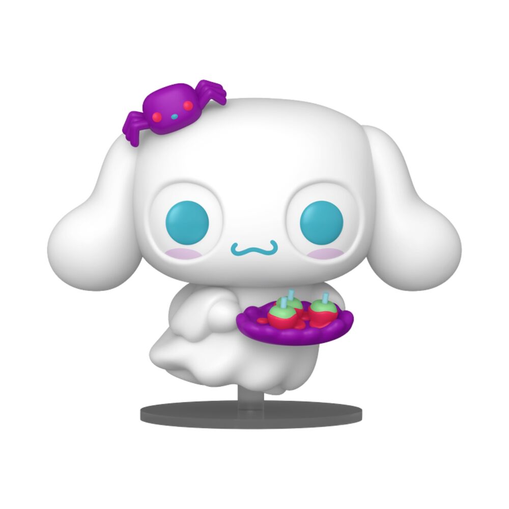 Figura Funko POP! de Cinnamoroll Spooky Glow con bandeja de dulces